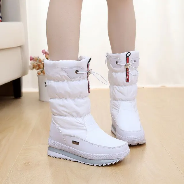 Bottes en nylon stylées pour dames