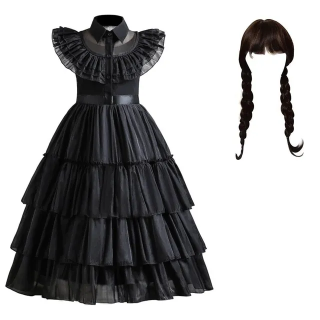 Costume da carnevale per bambini Wednesday