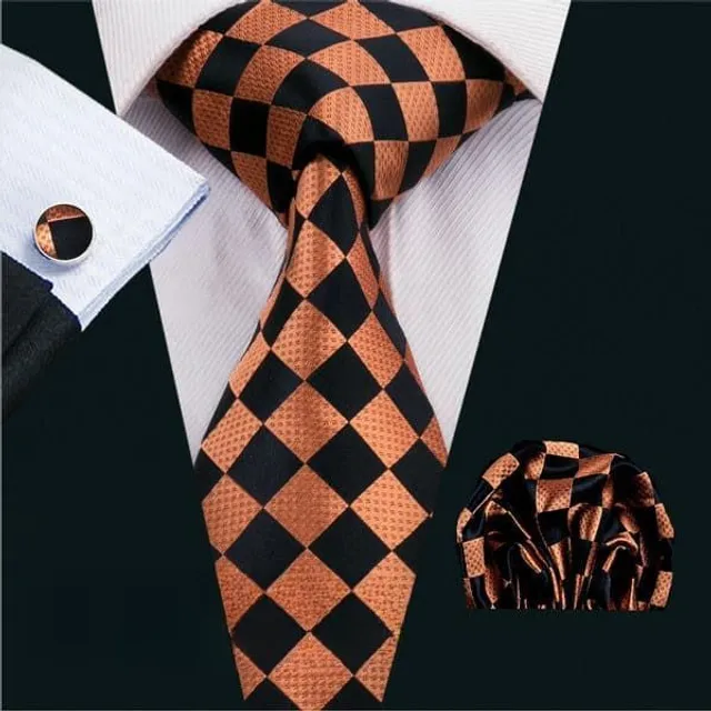 Men's formal luxury set | Tie, Handkerchief, Cufflinks