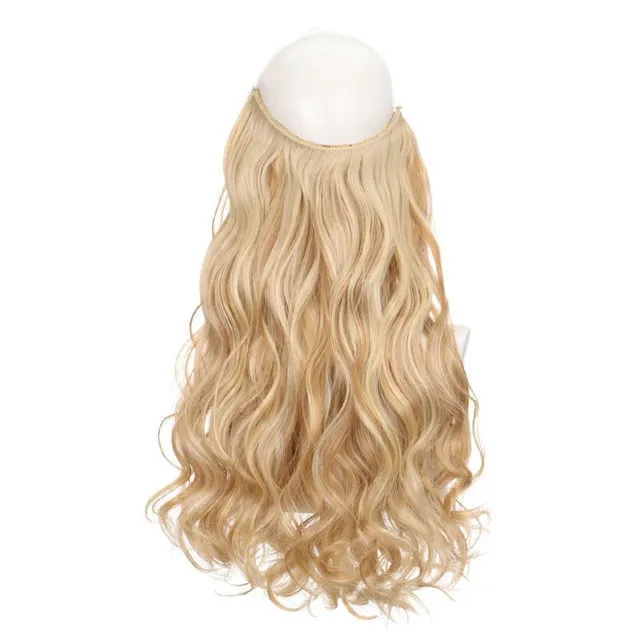 Synthetic hair extensions