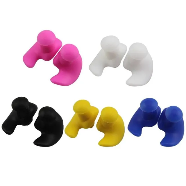 Waterproof earplugs for swimming - 1 pair