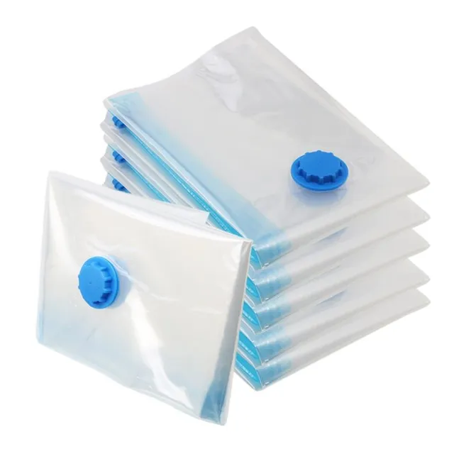 Practical vacuum storage bags for clothes and blankets