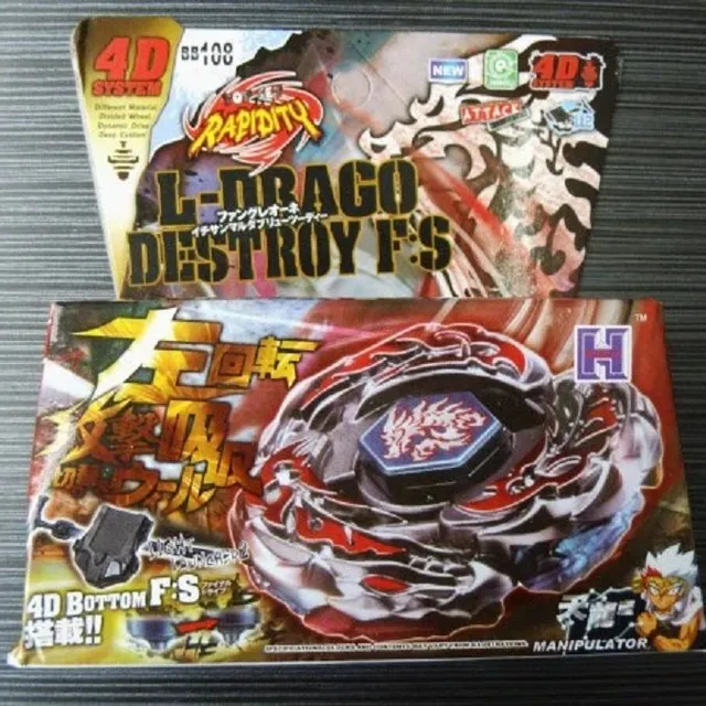 Beyblade with dragon