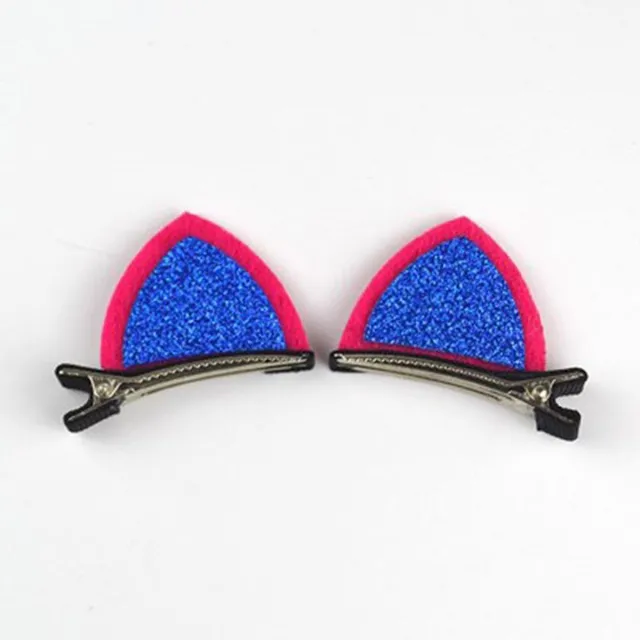 Barrettes mignonnes avec oreilles pour filles