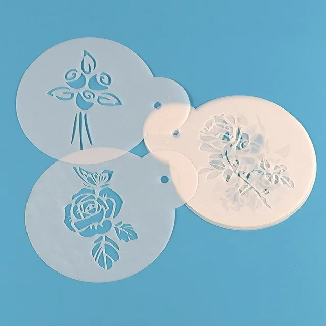 Cake decorating stencils flowers 6 k