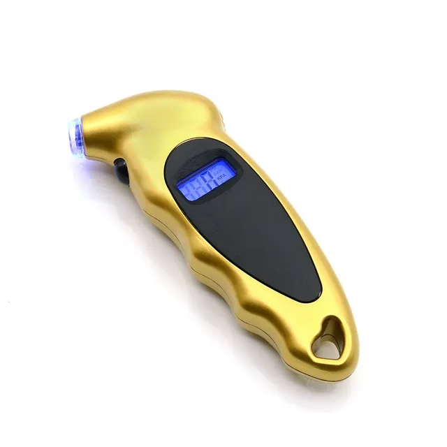 Digital tyre pressure and depth meter