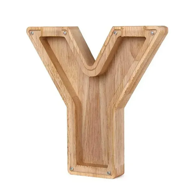 Design box in letter shape - whole alphabet, wood processing