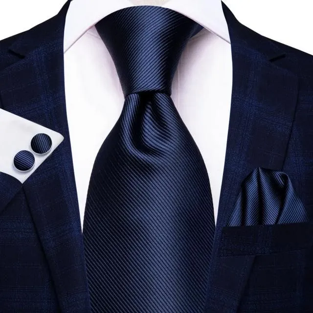 Luxus férfi selyem nyakkendő sn-770