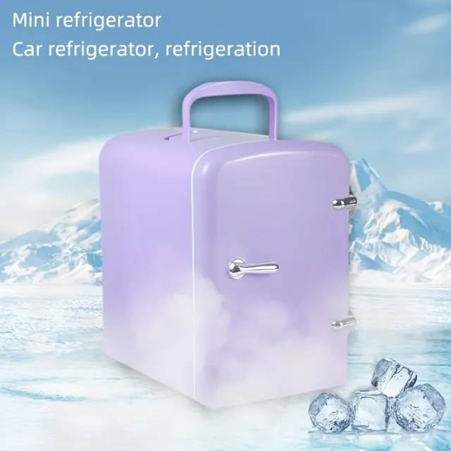 Mini frigider USB portabil 4L, pentru cosmetice, îngrijirea pielii și machiaj