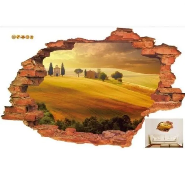 Stickere decorative 3D pentru perete