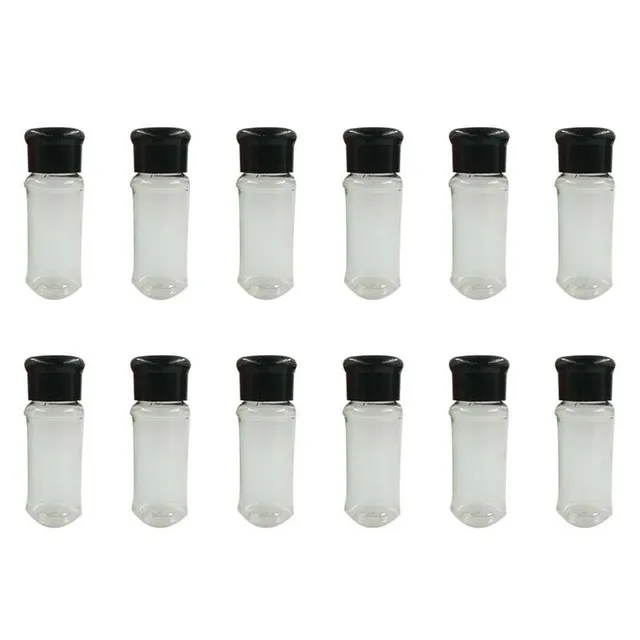 Plastic pepper pot 12 pcs