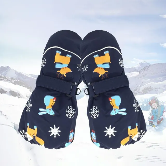 Children's ski gloves