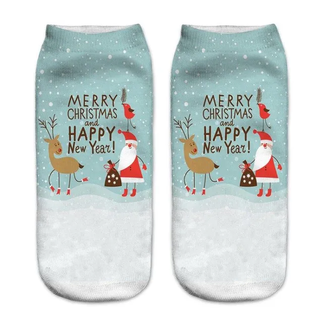 Women's Stylish Christmas Socks Corissa 6