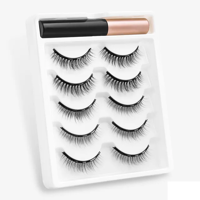 5 pairs magnetic false eyelashes