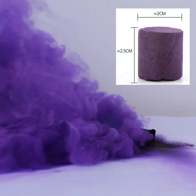 Dymový efekt na fotografovanie - sada 6ks v rôznych farbách