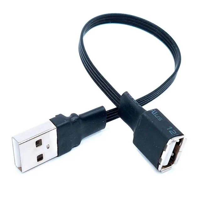 Plochý predlžovací kábel USB.0 /F 0 cm Riley