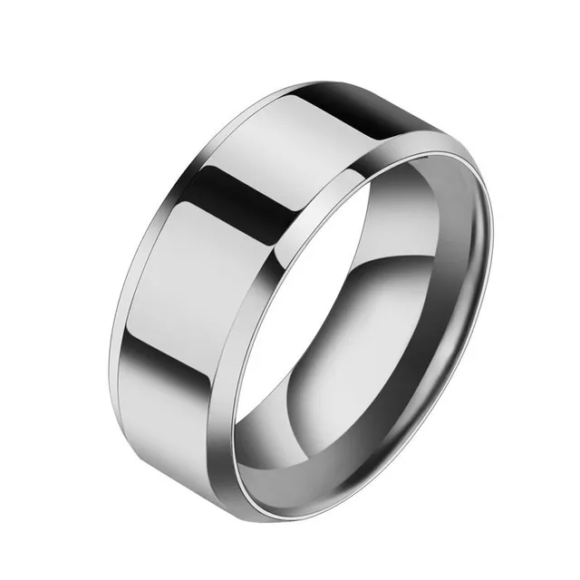 Titanium stainless steel ring for men and women
