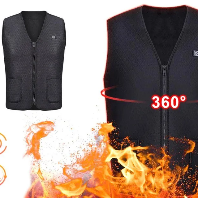 Electric 5V USB heated vest, M-XXXL