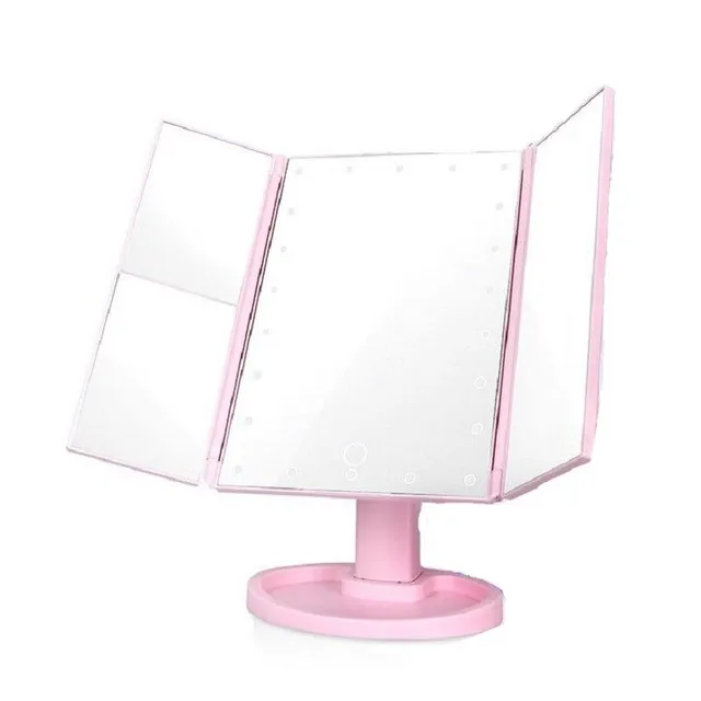 Table mirror with lighting T1862