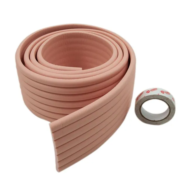Safety single color rubber belt for edges and corners Patel