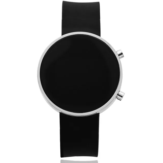 Trendy unisex watch with LED light Polly