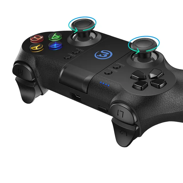 Wireless gamepad mobile game controller