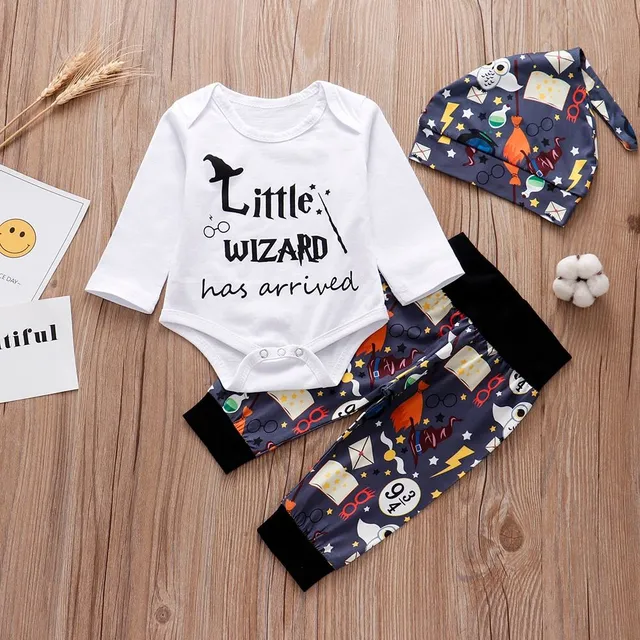 Newborn Harry Potter set with sweatpants and hat