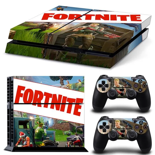 Protective self-adhesive cover for Fortnite-printed game controllers TN-PS4-6929