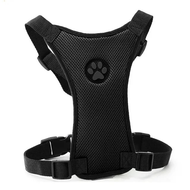 Dog harness with adjustable straps