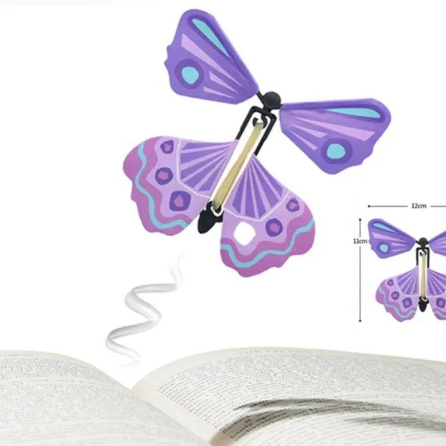 5 kusů Kouzelná létající hračka Motýl