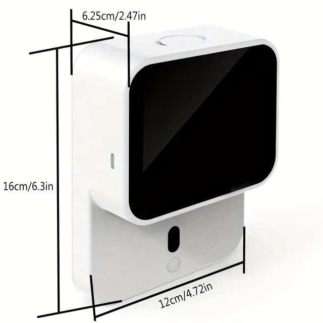 Touchless soap dispenser with wall sensor