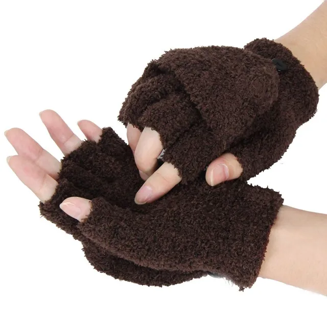 Women's fingerless gloves - 6 colours