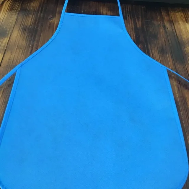 Baby waterproof single color apron Noah