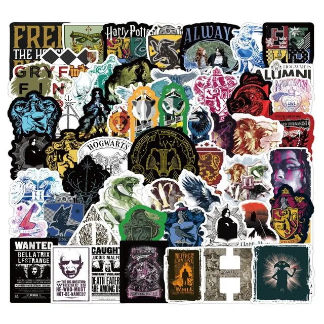 Set of 50 Harry Potter stickers