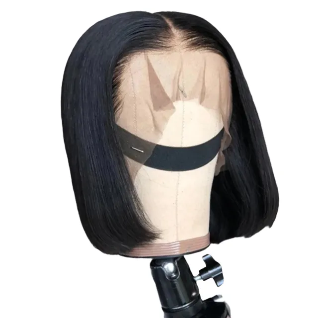 Ladies short wig made of real hair N897