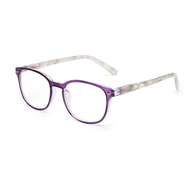 Women's Dioptric Glasses Blocking Blue Light +2,00