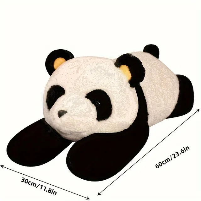 Large plush panda pillow - cute pet for your living room and bedroom