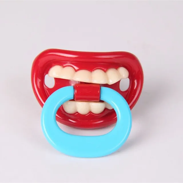 Funny baby pacifiers