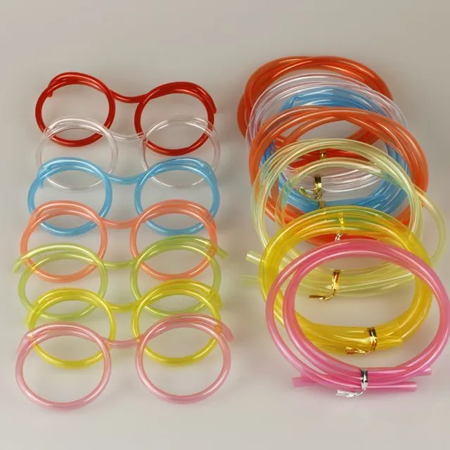 Paie în formă de ochelari - 4 culori