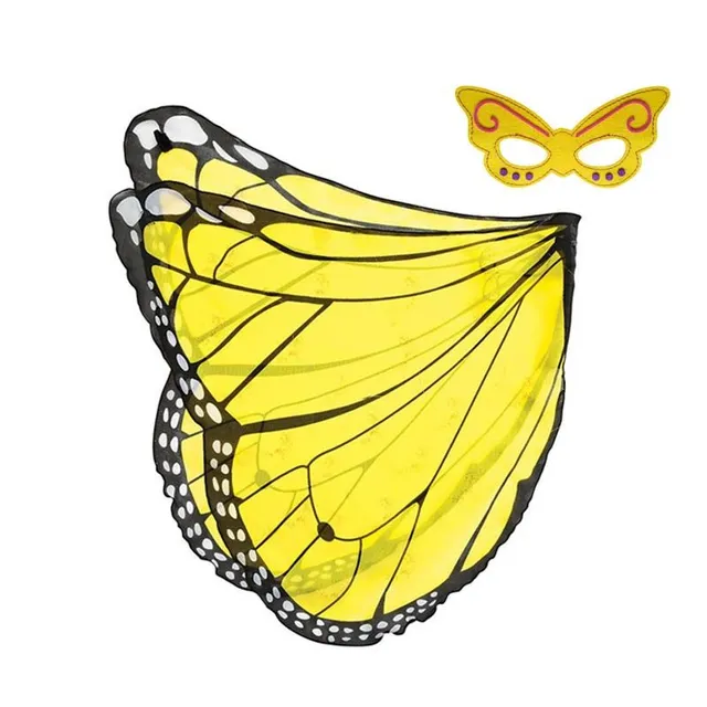 A costume for girls with motif butterfly fairies