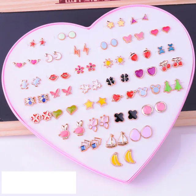 Children's set of earrings for little ladies - girls