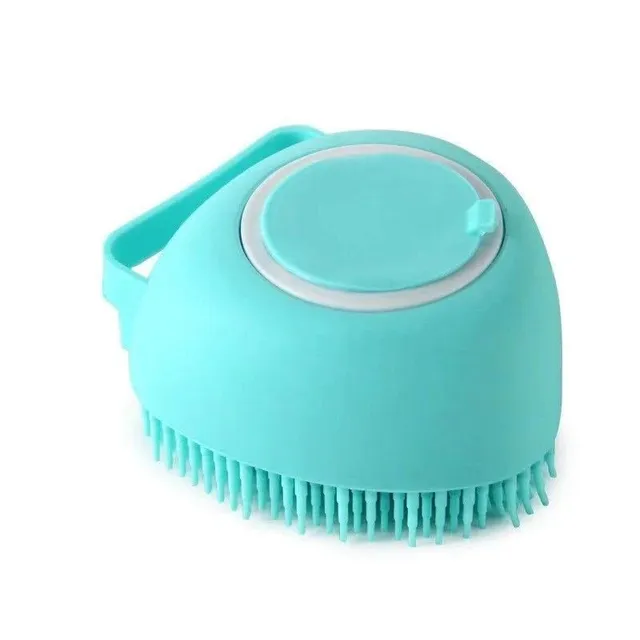 Brosse avec distributeur de savon en forme de cœur