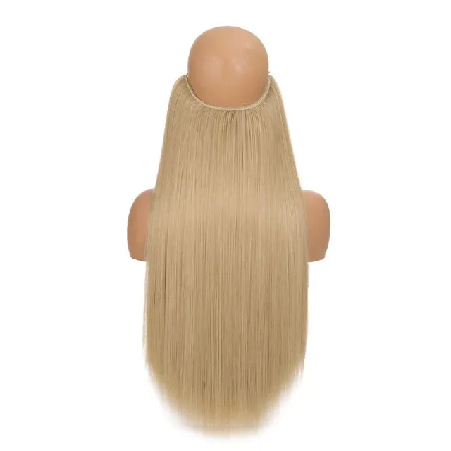 Synthetic hair extensions