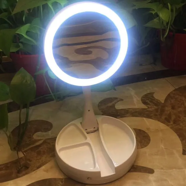 Lustro Desk Mirror z podświetleniem LED