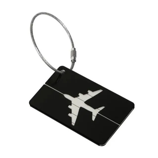 Insigne de nume pentru valiza Avion - 7 culori cerna