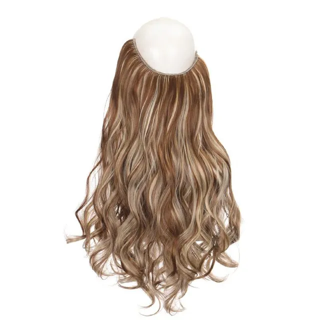 Synthetic hair extensions