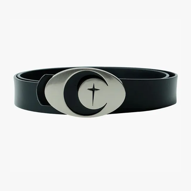 Aesthetic belt with buckle Crescent Moon