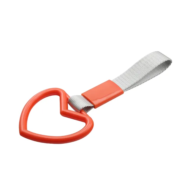 Strap with a car handle in the shape of a heart