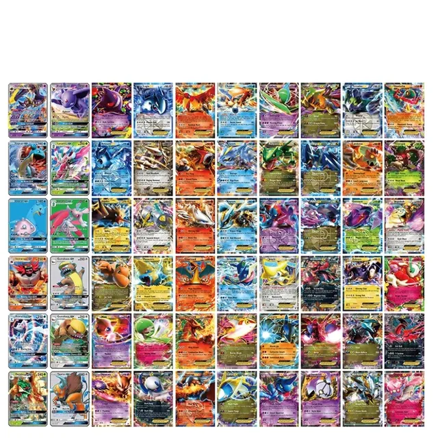 Carduri Vibrant Pokemon - 20/50/60 buc