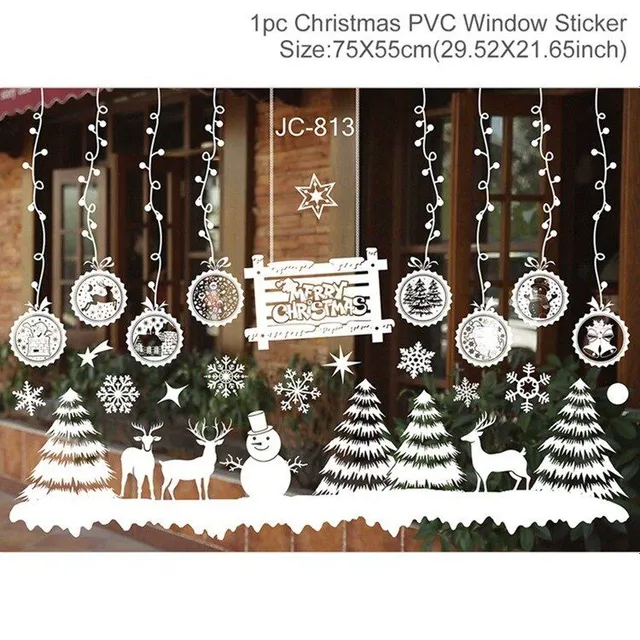 Christmas decorations - stickers for windows